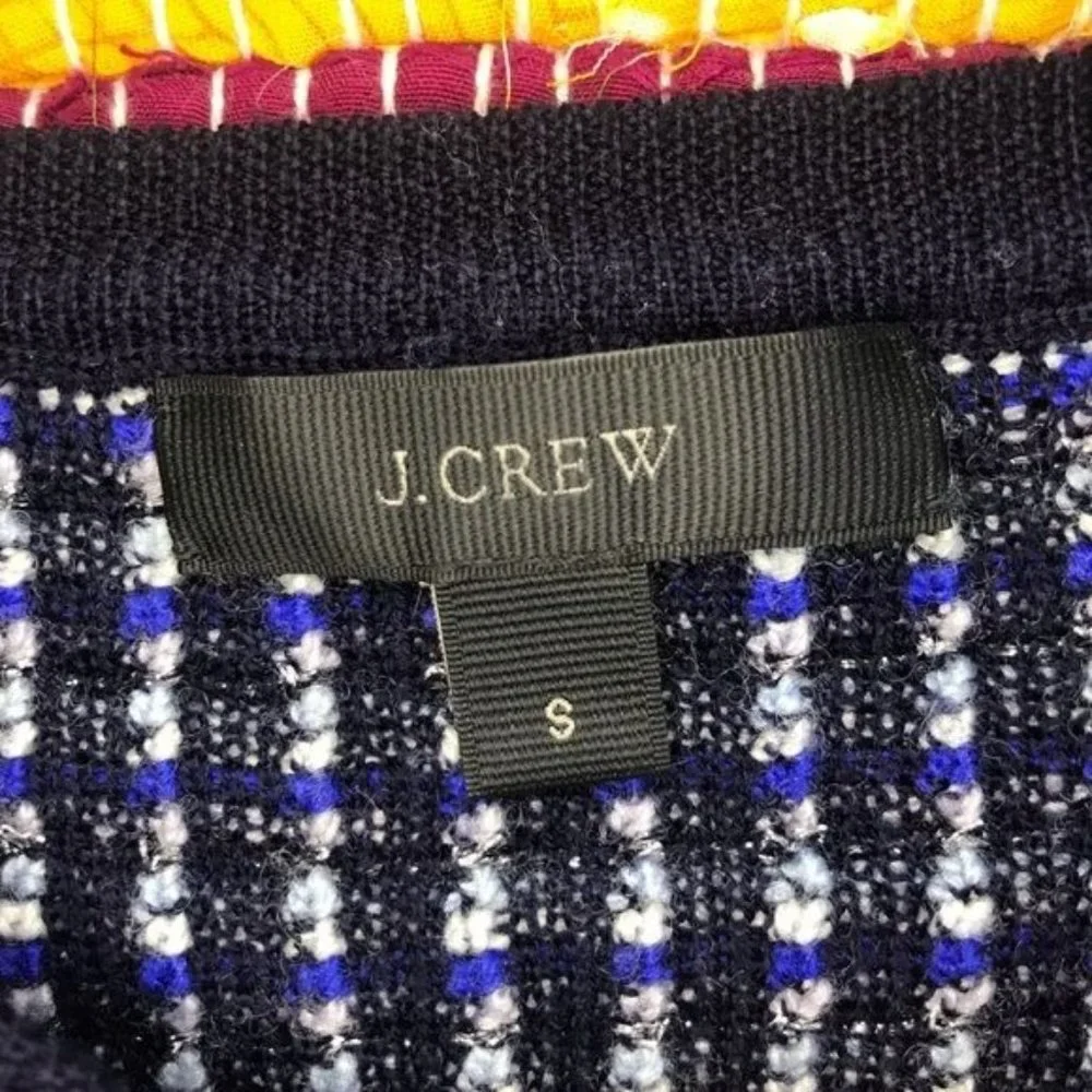 J. Crew ~ Metallic tweed sweater